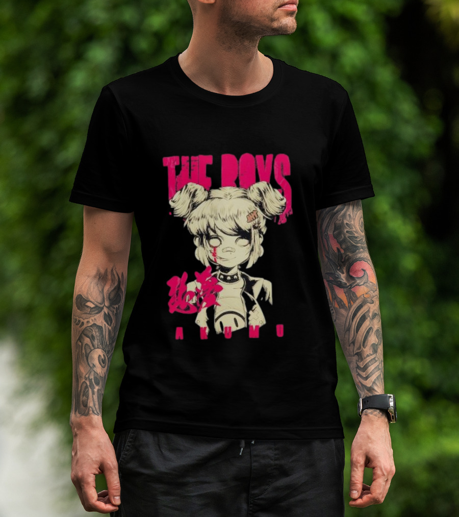 The Boys Akumu Glow In The Dark Em-J Manga Style Girl T-Shirt