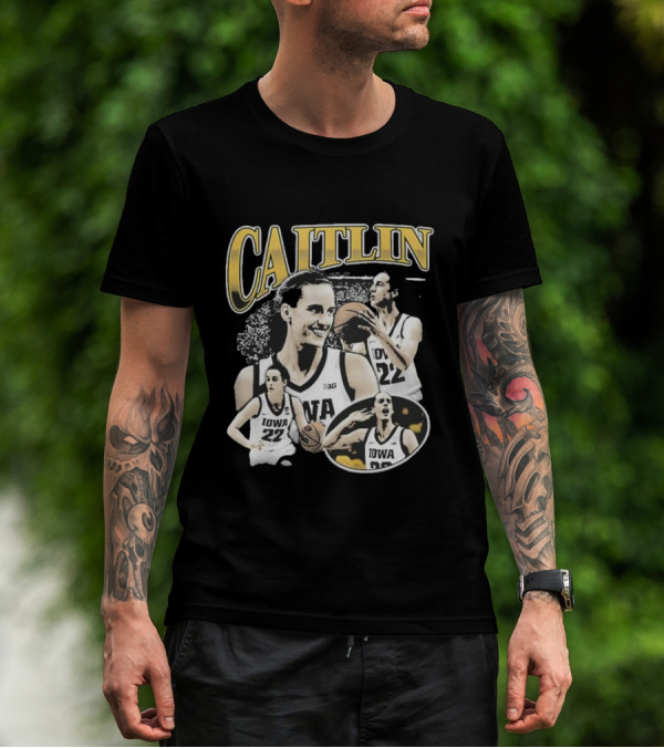 Caitlin Clark Iowa Hawkeyes Basketball Player 22 T-Shirt