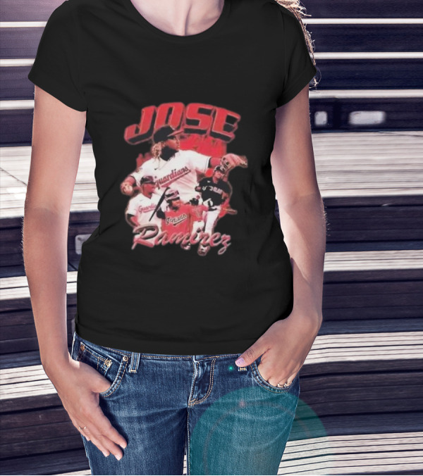 Jose Ramirez Guardians Indians Cleveland T-Shirt