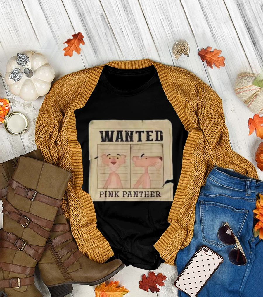 Wanted Pink Panther T-Shirt