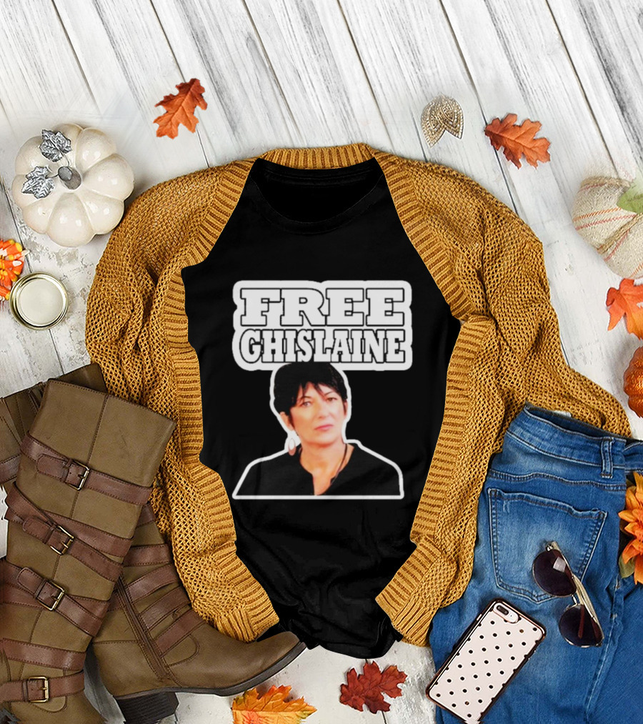Hal Sparks Free Ghislaine Maxwell T-Shirt