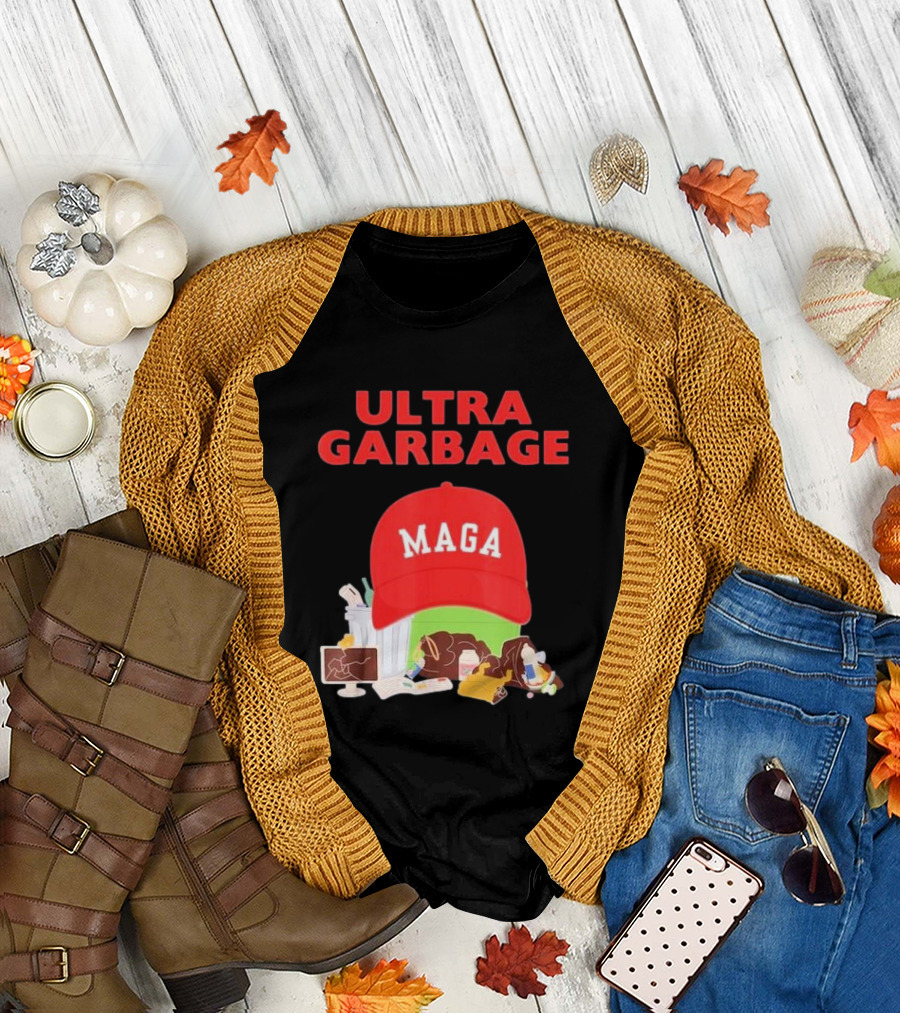 Ultra Garbage MAGA 2024 Hat Trash Pile T-Shirt