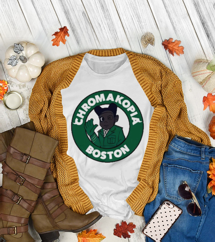 Chromakopia Boston Green Circle Character T-Shirt