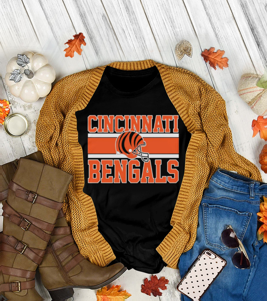 Cincinnati Bengals Football Helmet Jd Vance T-Shirt