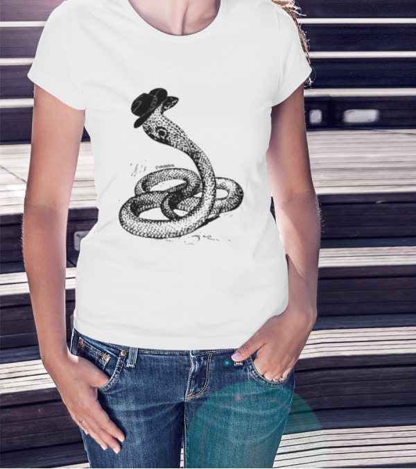 Rose Blush Studio Debutation Snake With Hat T-Shirt