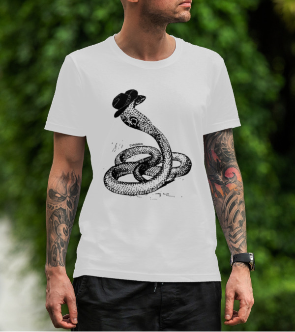 Rose Blush Studio Debutation Snake With Hat T-Shirt