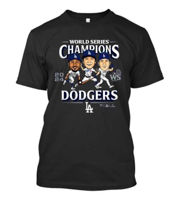 World Series Champions 2024 Dodgers LA Dodgers Players T-Shirt