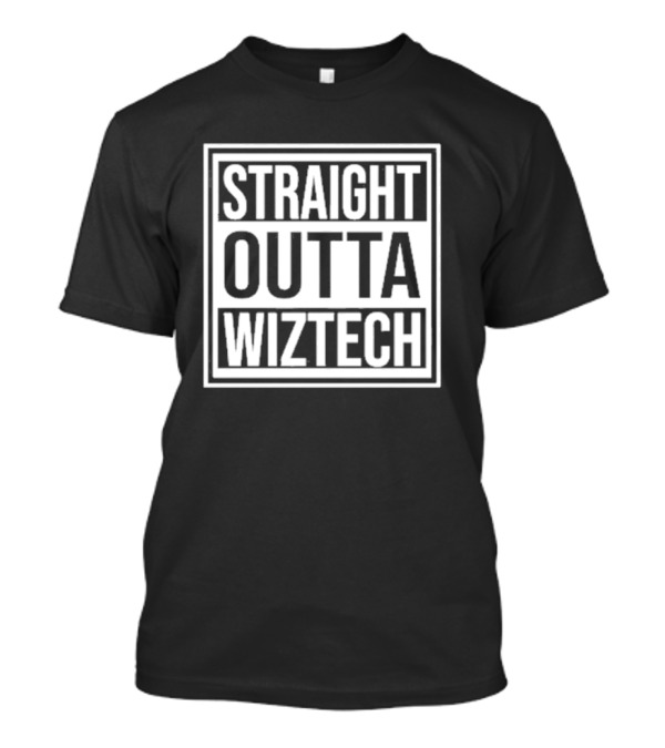 Wizards Beyond Waverly Place Straight Outta Wiztech Elevated Magic Academy Reference T-Shirt