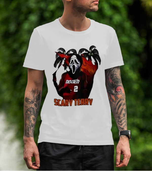Terry Rozier Scary Terry Nozien 2 Basketball Mexico T-Shirt