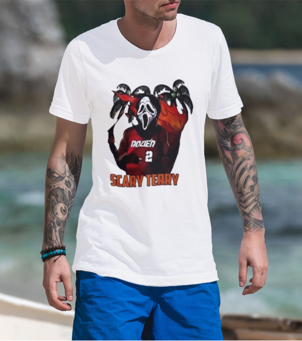 Terry Rozier Scary Terry Nozien 2 Basketball Mexico T-Shirt