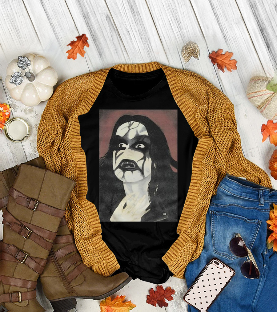 Vi Sonus Veris Nigrae Malitiaes Abruptum It Painting Black Metal Corpse Paint T-Shirt