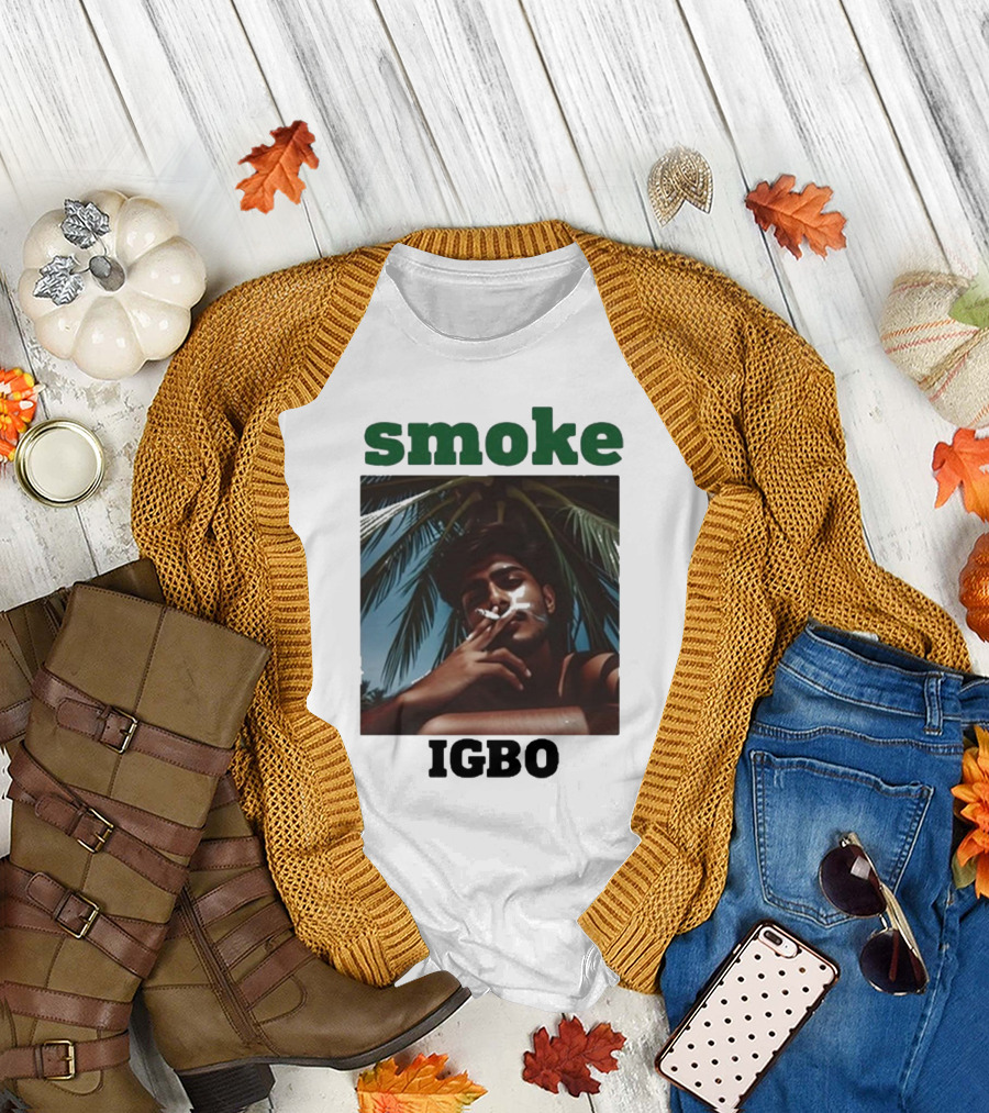Smoke Igbo Palm Trees T-Shirt
