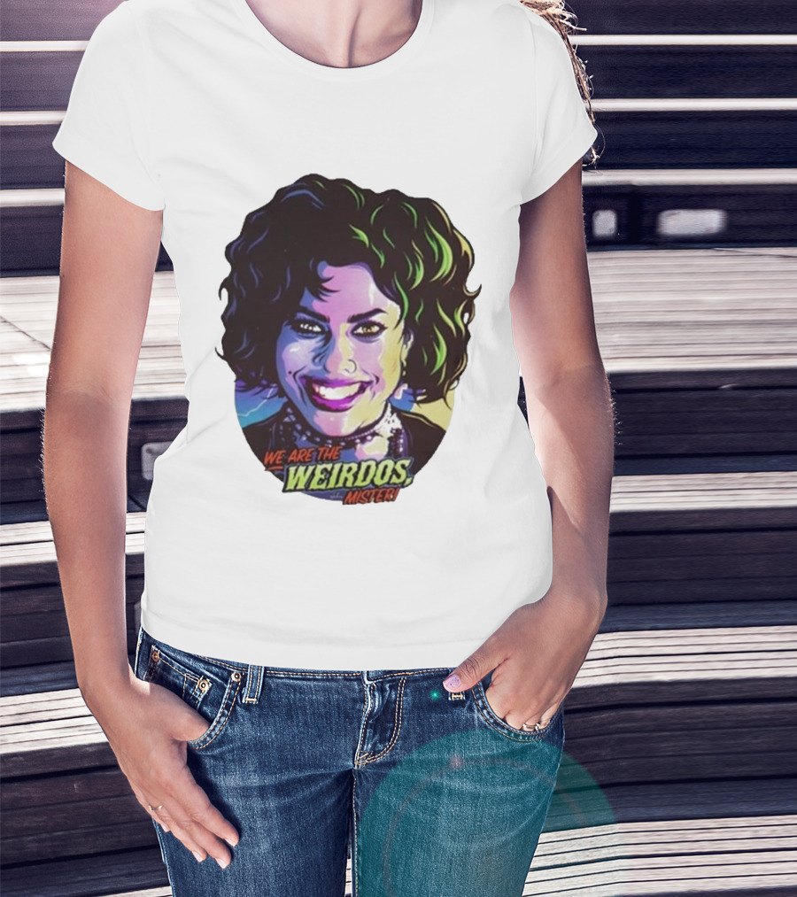 Nancy Downs We Are The Weirdos Mister Comic T-Shirt