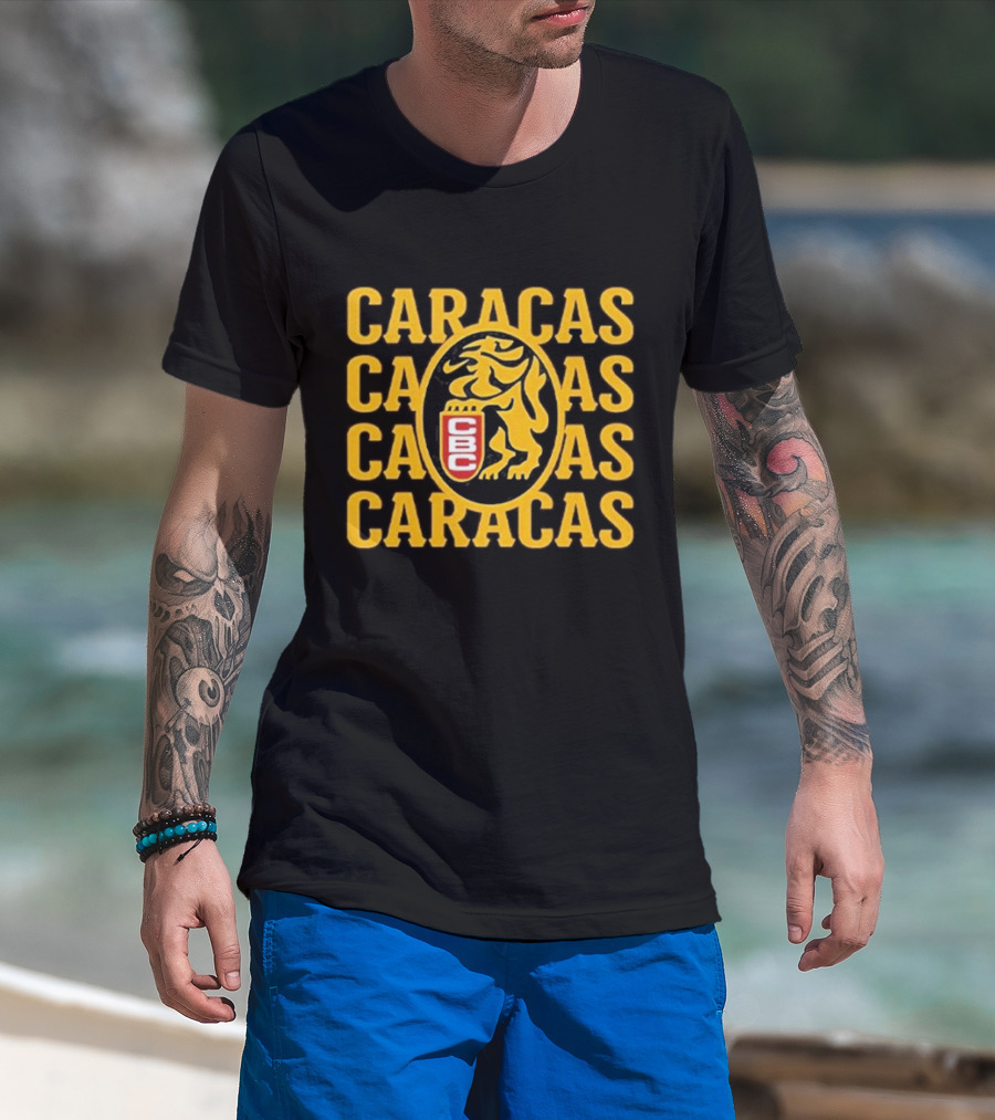 Caracas CBC Leones Del Caracas Lion T-Shirt