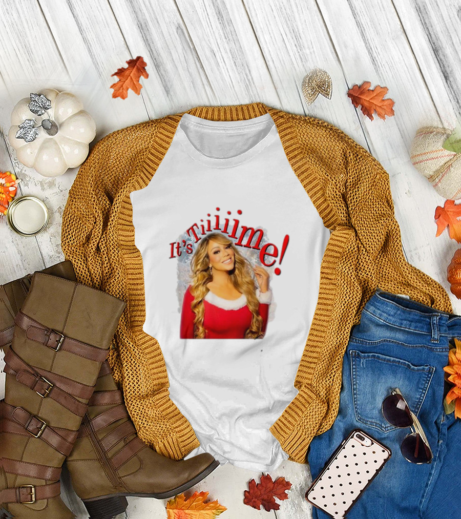 Mariah Carey It's Tiiiime Holiday Celebration 30th Anniversary T-Shirt
