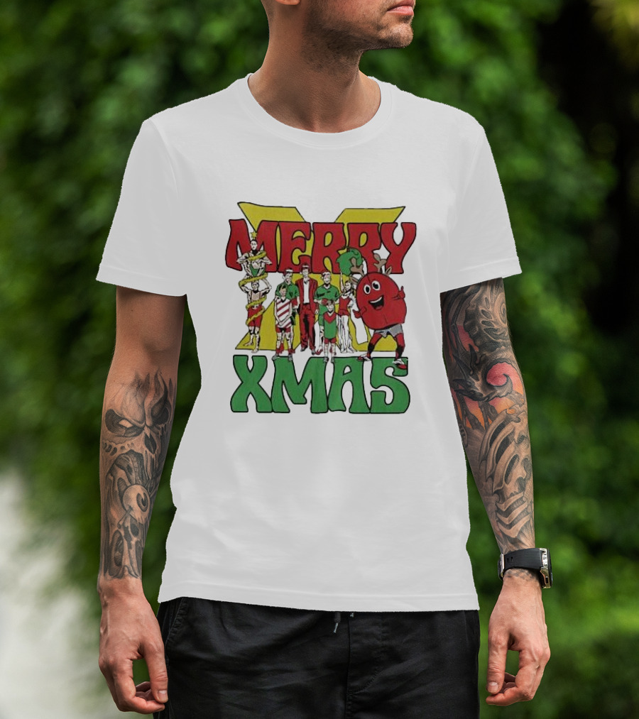 Merry Xmas X-Footy Christmas T-Shirt