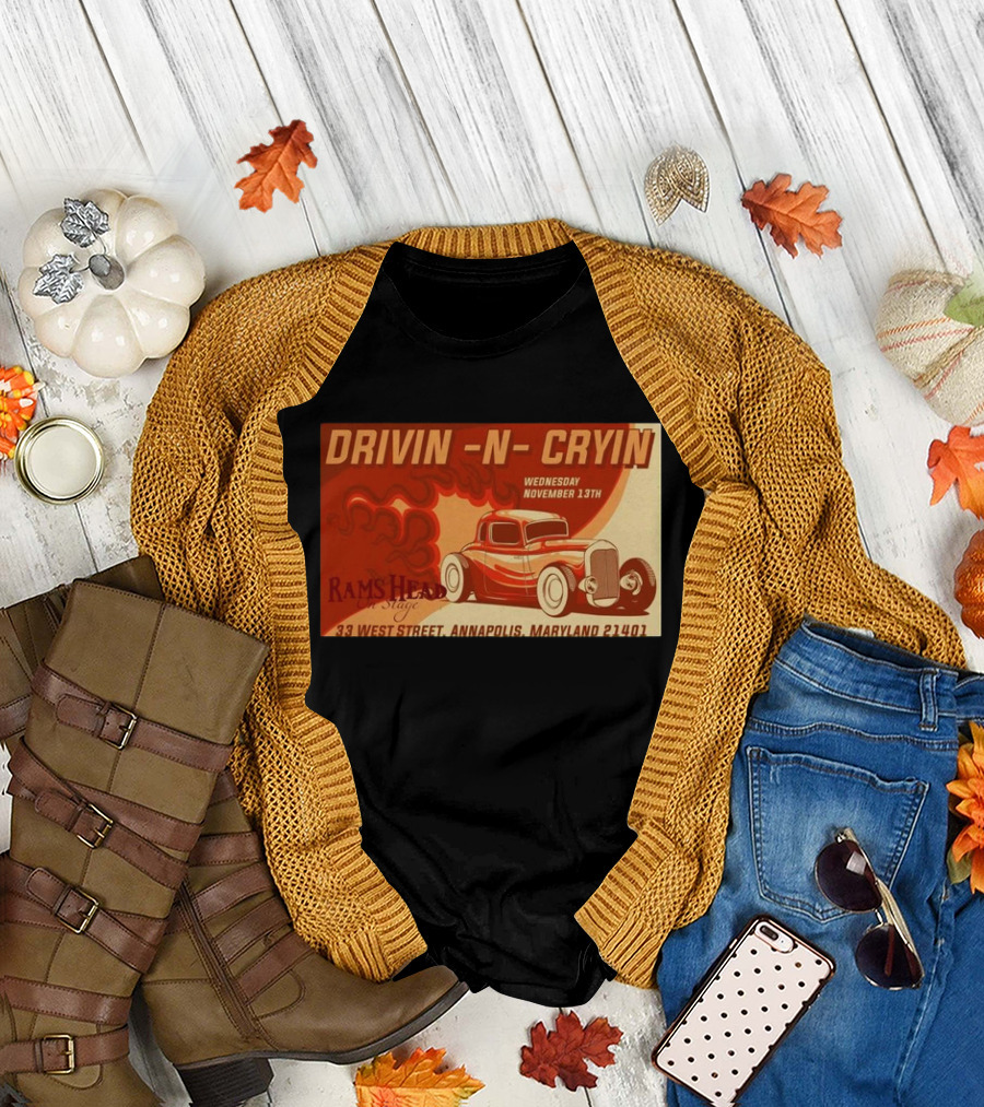 Drivin N Cryin Live at Rams Head On Stage Annapolis MD Nov 13 2024 Event T-Shirt