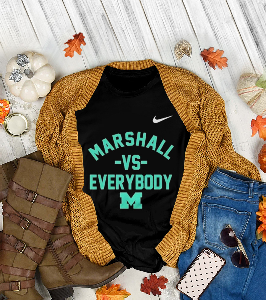 Marshall Vs Everybody Football Marshall M T-Shirt