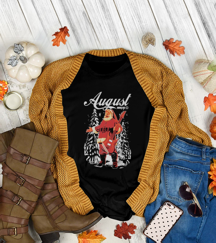 August Burns Red Santa Claus Guitar T-Shirt