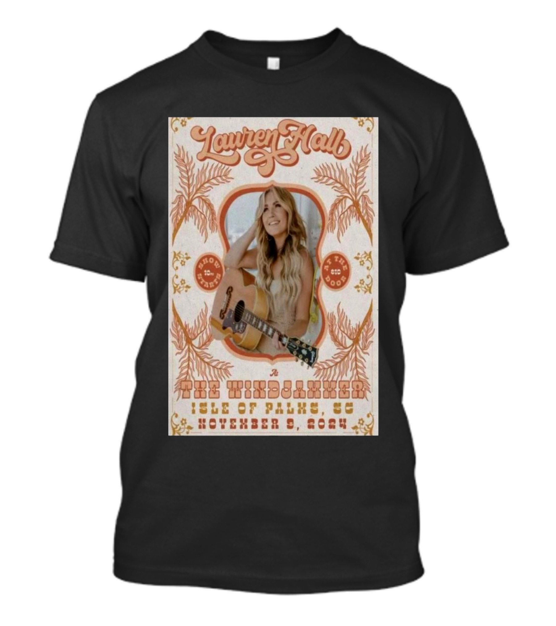 Lauren Hall The Windjammer Isle Of Palms SC November 9 T-Shirt
