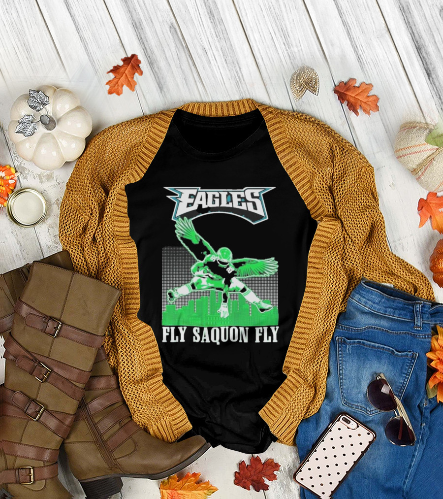 Eagles Fly Saquon Fly T-Shirt