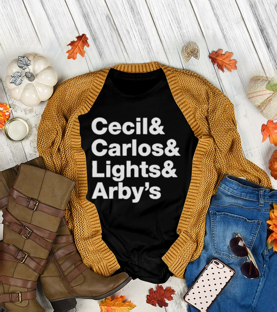 Cecil and Carlos and Lights and Arby’s Night Vale References T-Shirt