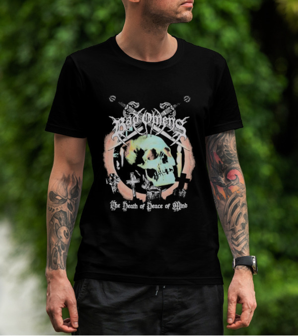 Bad Omens The Death Of Peace Of Mind Skull And Graves T-Shirt