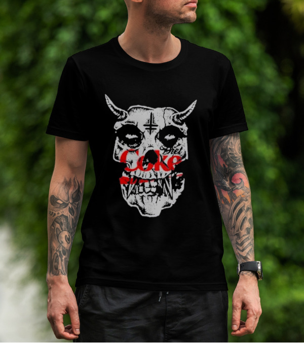 Captain Howdy Diet Coke Skull T-Shirt