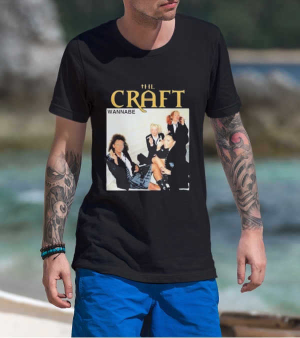 THE CRAFT WANNABE Spice Girls Parody School Girls Smoking Scene T-Shirt
