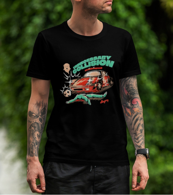 Yu Yu Hakusho Unnecessary Collision Bold Impact Allegory T-Shirt