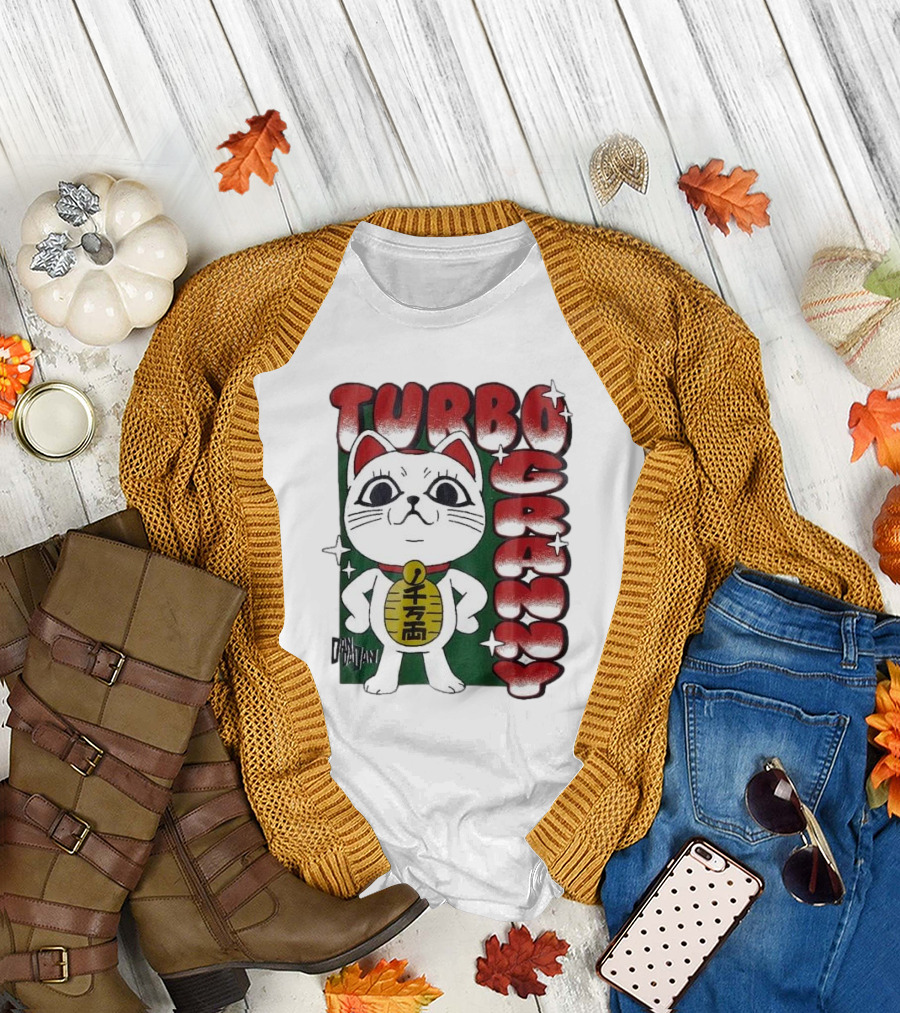 Dandadan Turbo Granny Lucky Cat T-Shirt