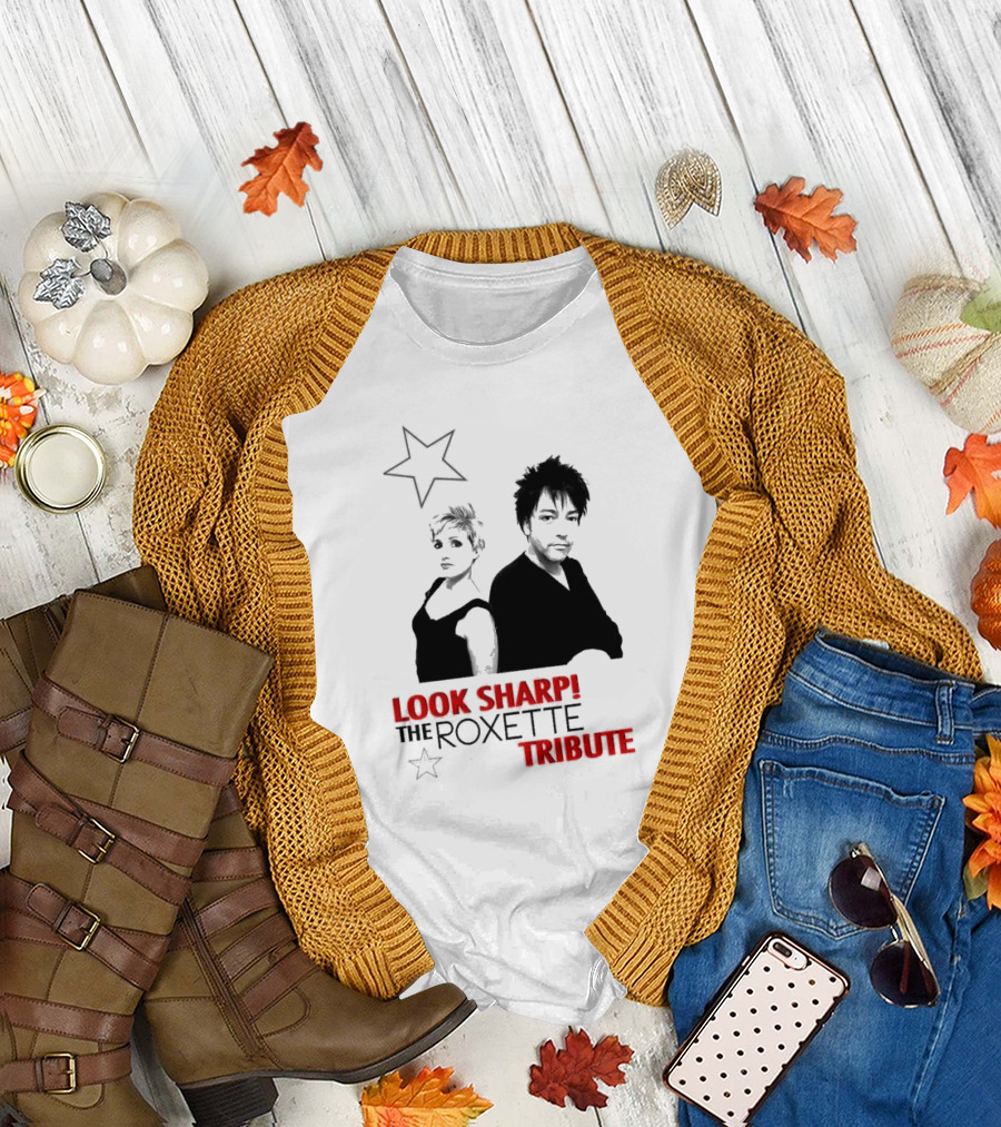 LOOK SHARP THE ROXETTE TRIBUTE STAR DUO T-Shirt