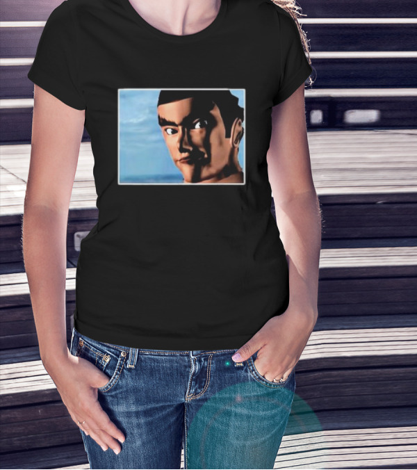 Tekken Kazuya Mishima Retro Image T-Shirt