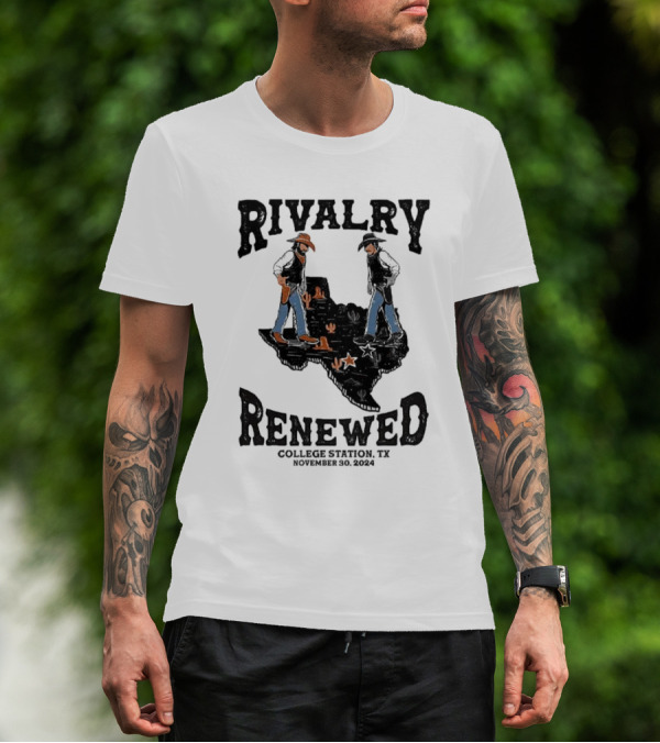 Rivalry Renewed Texas Showdown College Station TX November 30 T-Shirt