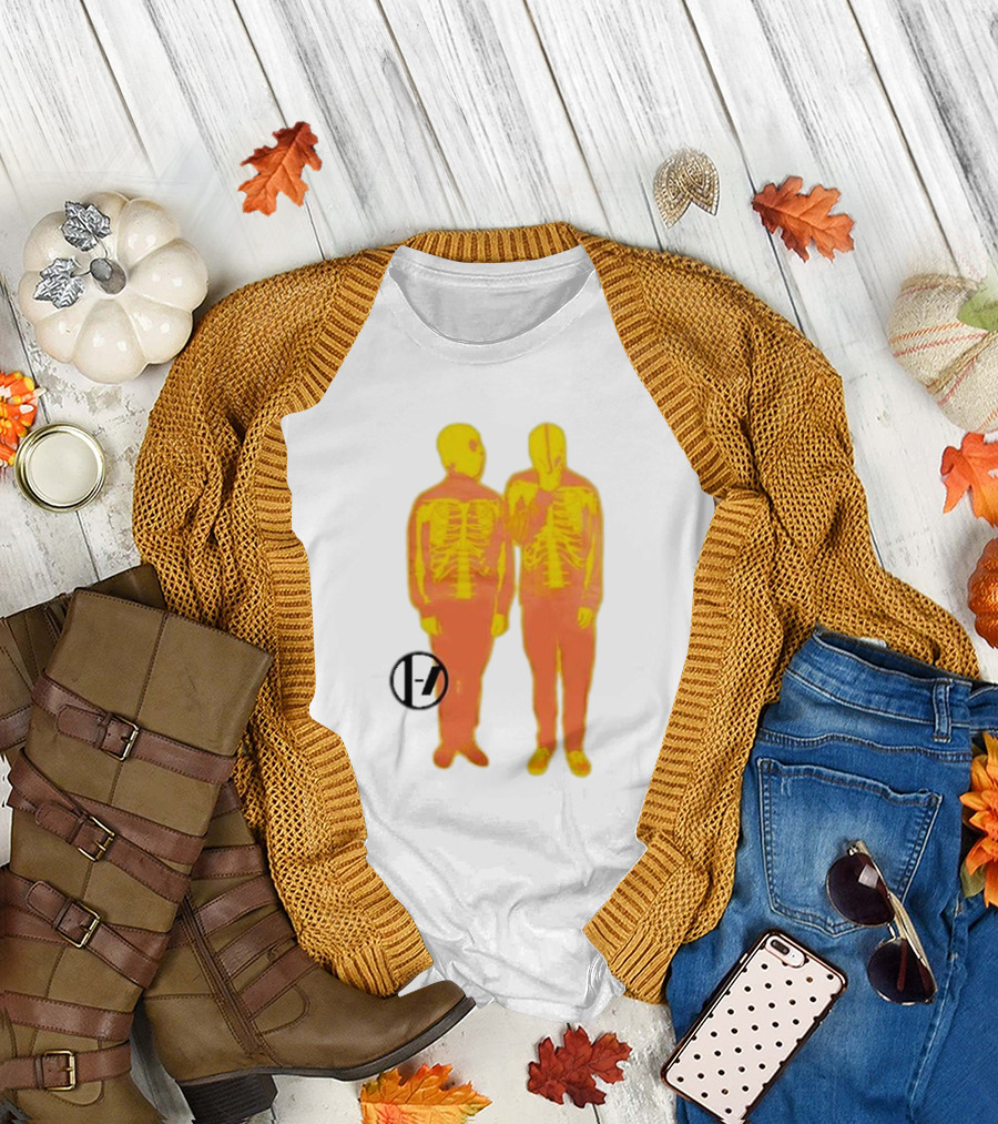Twenty One Pilots Skeleton Duo Symbol T-Shirt