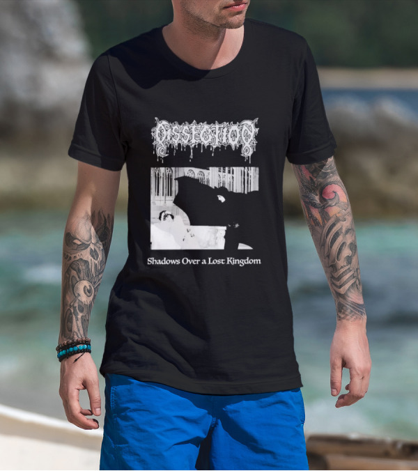 Dissection Shadows Over A Lost Kingdom Gothic Band T-Shirt