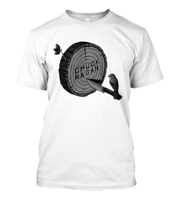 Chuck Ragan Tree Rings Knife Bird T-Shirt