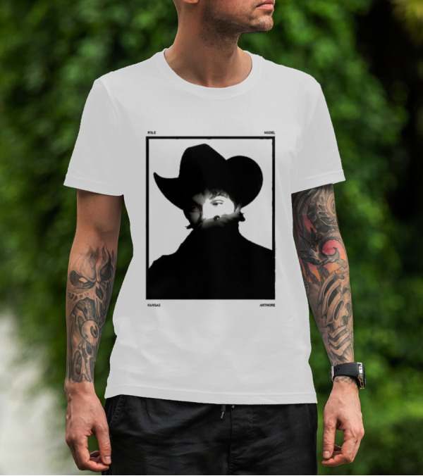 Role Model Kansas Anymore Cowboy Hat Shadow T-Shirt