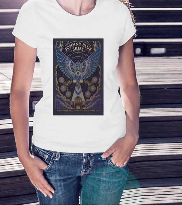JOHNNY BLUE SKIES MASSEY HALL TORONTO T-Shirt