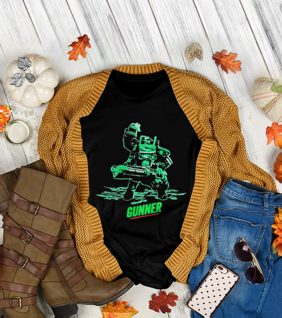 Deep Rock Galactic Gunner Neon T-Shirt