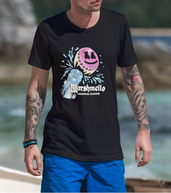Marshmello Original Flavor Bottle Cap Splash T-Shirt