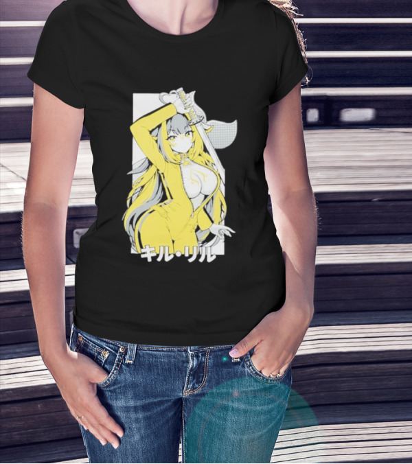 Shylily Kill Lil キル・リル Katana Anime T-Shirt