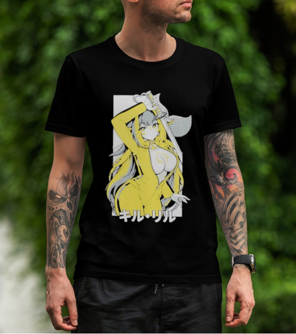Shylily Kill Lil キル・リル Katana Anime T-Shirt