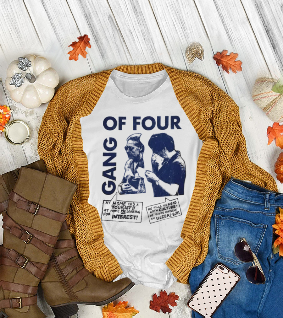 Gang of Four at Home He’s a Tourist Culture Ulcer T-Shirt