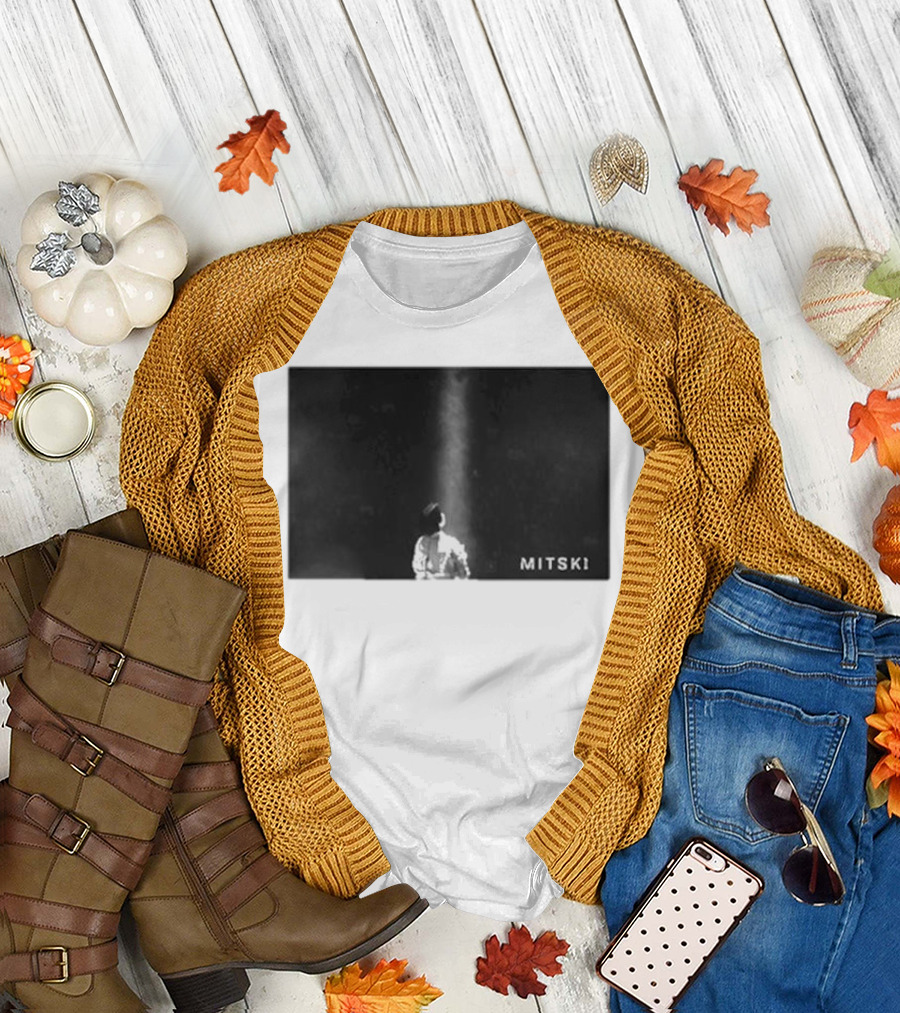 Mitski Spotlight Under Beam of Light T-Shirt