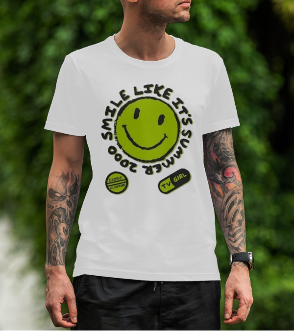 Smile Like It’s Summer 2000 TV Girl George Clanton T-Shirt