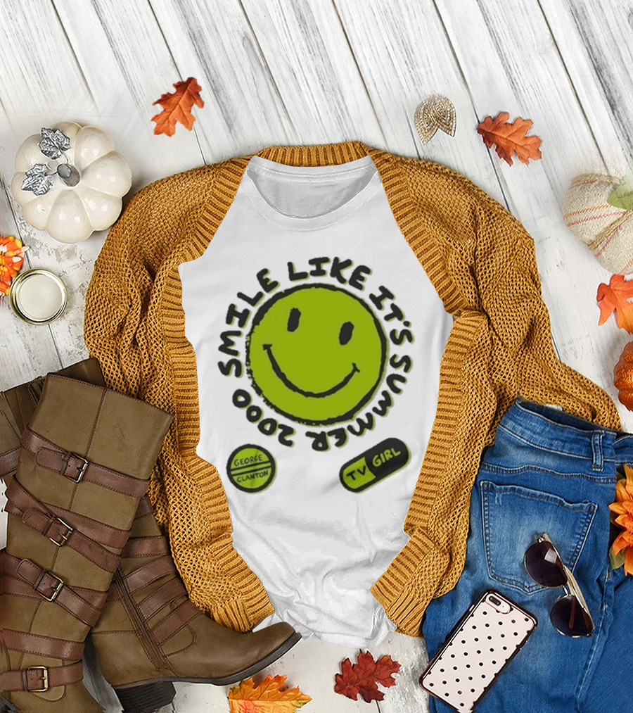Smile Like It’s Summer 2000 TV Girl George Clanton T-Shirt