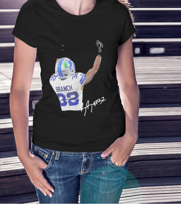 Lions Branch 32 Middle Finger Gesture T-Shirt