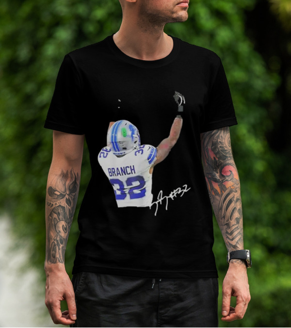 Lions Branch 32 Middle Finger Gesture T-Shirt