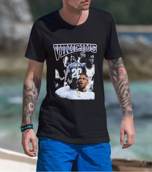 Neymar Camiseta Vinícius Jr VINI JR 20 Football T-Shirt
